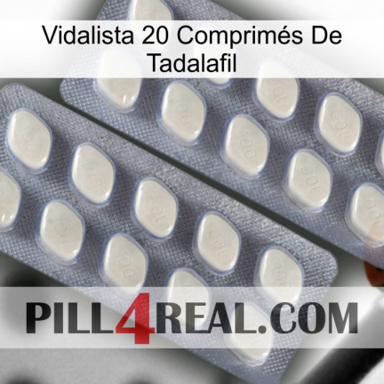 Vidalista 20 Comprimés De Tadalafil 07